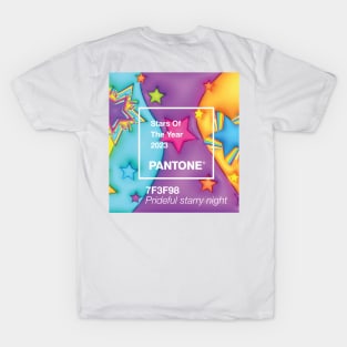 Pantone Pride Starry Night Colour T-Shirt